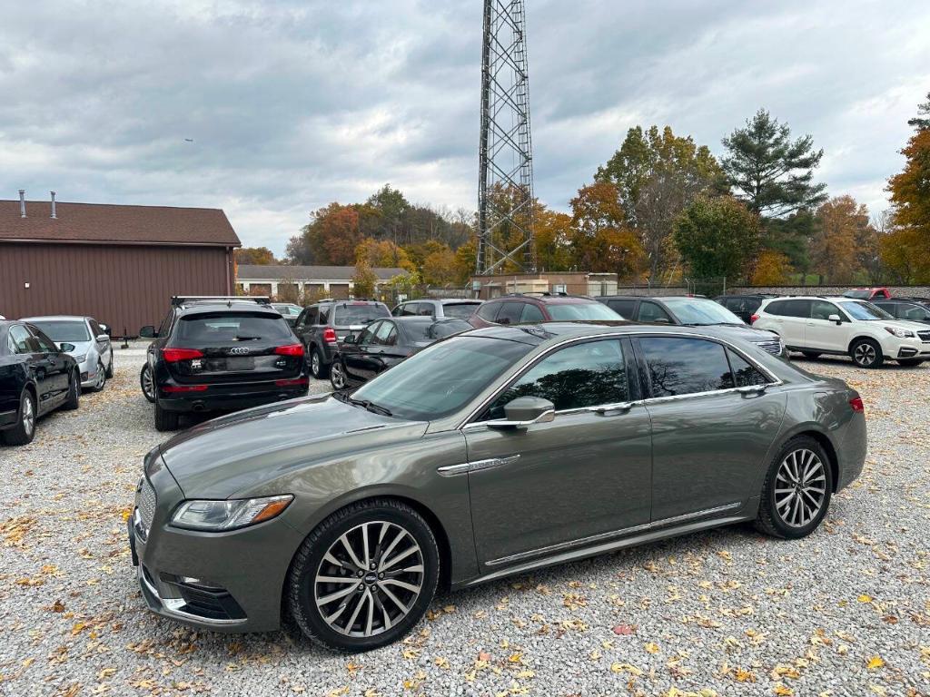 used 2017 Lincoln Continental car, priced at $10,955