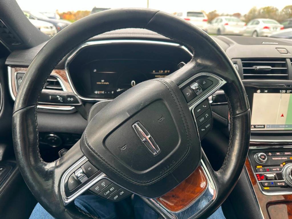 used 2017 Lincoln Continental car, priced at $10,955