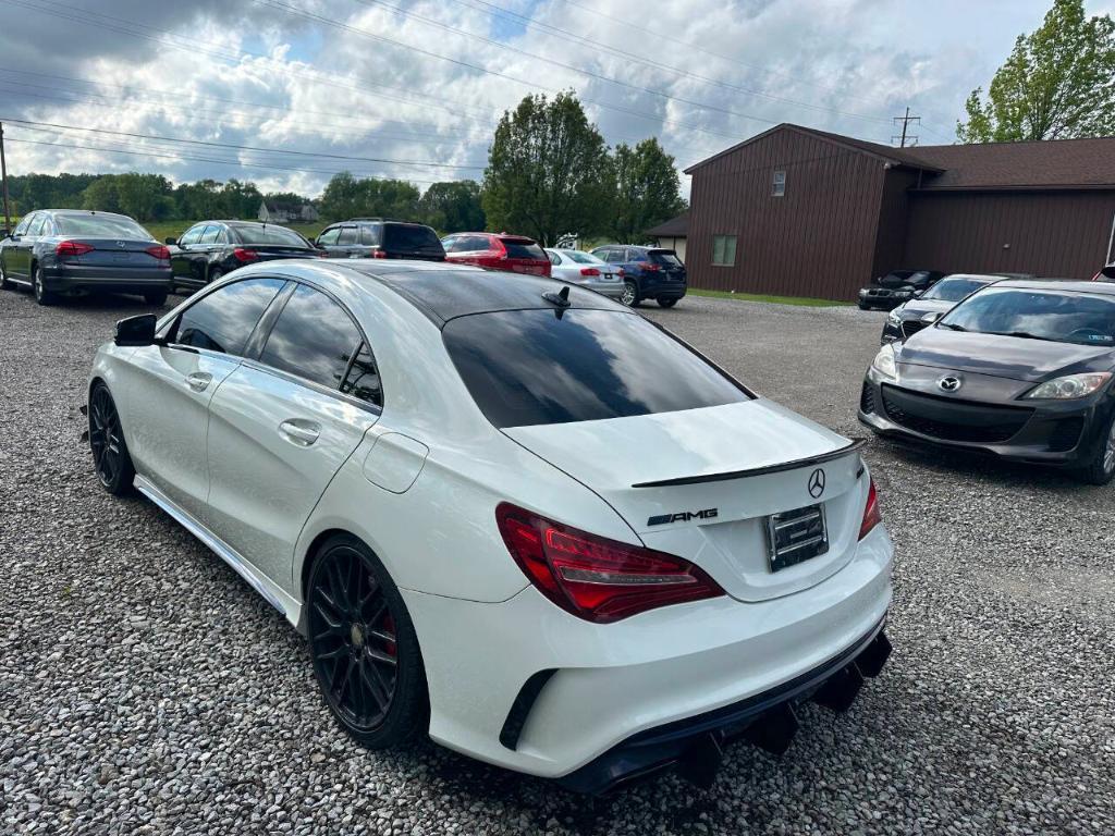 used 2017 Mercedes-Benz AMG CLA 45 car, priced at $17,955