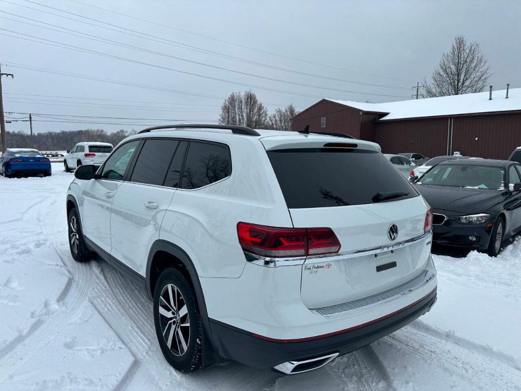 used 2021 Volkswagen Atlas car, priced at $14,855