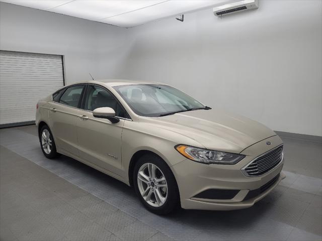 used 2018 Ford Fusion Hybrid car, priced at $16,195