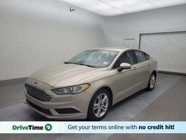 used 2018 Ford Fusion Hybrid car, priced at $15,895