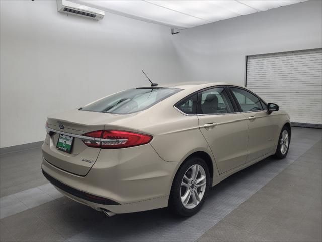 used 2018 Ford Fusion Hybrid car, priced at $16,195