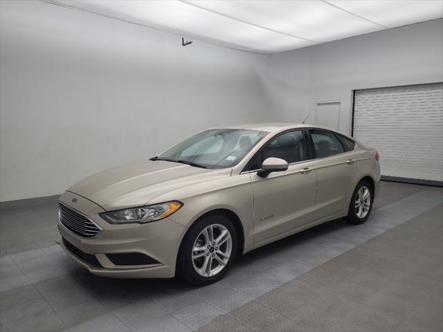 used 2018 Ford Fusion Hybrid car, priced at $16,195