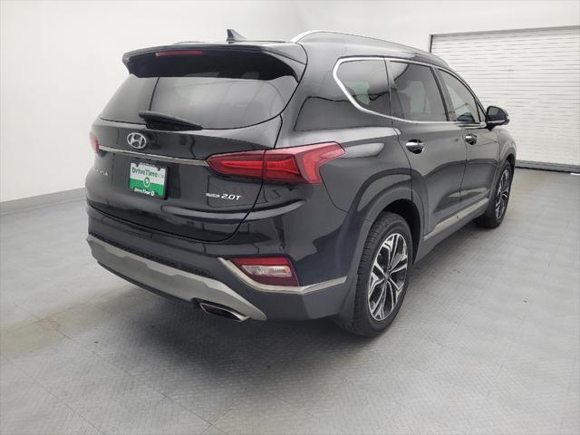 used 2020 Hyundai Santa Fe car, priced at $23,895