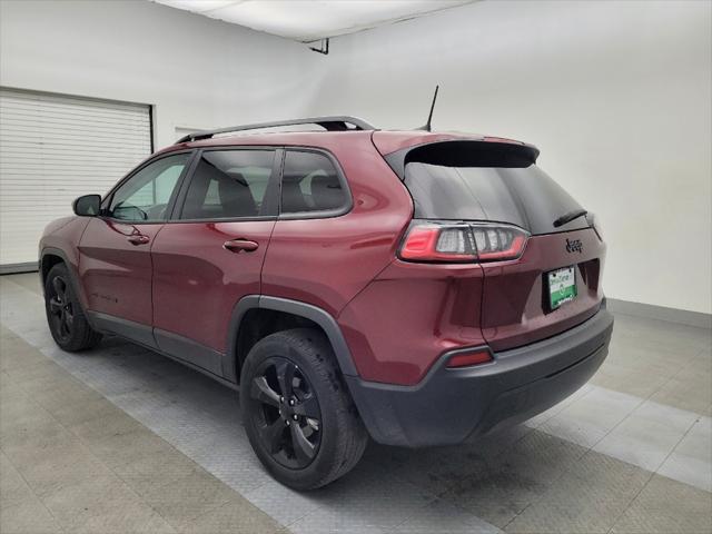 used 2021 Jeep Cherokee car, priced at $23,295