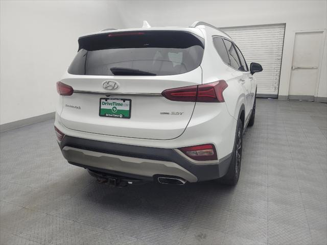 used 2020 Hyundai Santa Fe car, priced at $23,295
