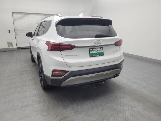 used 2020 Hyundai Santa Fe car, priced at $23,295