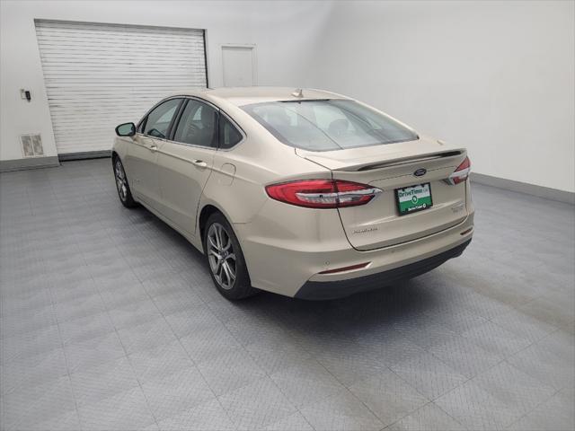 used 2019 Ford Fusion Hybrid car, priced at $14,795