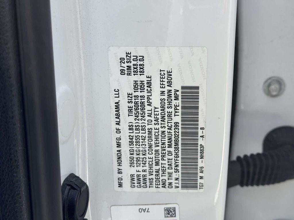 used 2021 Honda Pilot car, priced at $22,995