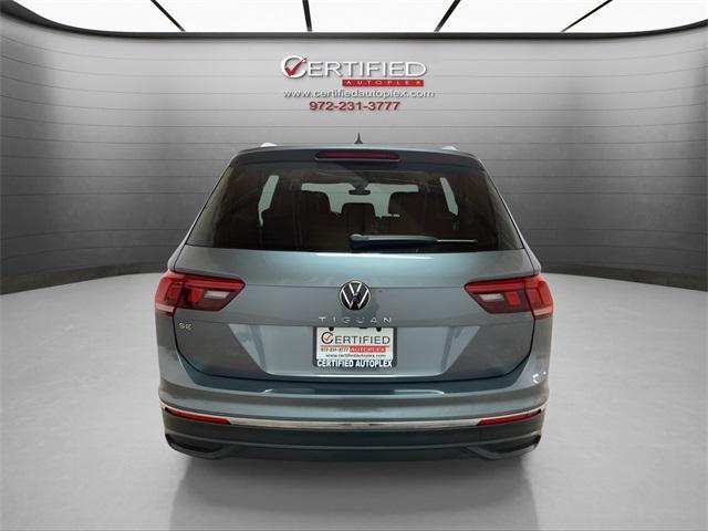 used 2022 Volkswagen Tiguan car, priced at $20,996