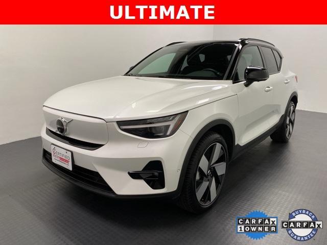 used 2023 Volvo XC40 Recharge Pure Electric car, priced at $36,996