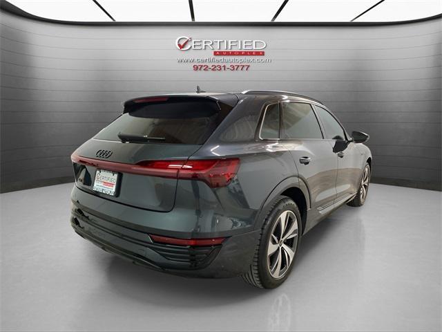 used 2024 Audi Q8 e-tron car, priced at $36,996