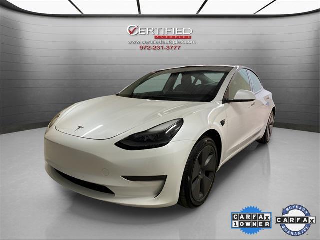 used 2023 Tesla Model 3 car, priced at $26,496