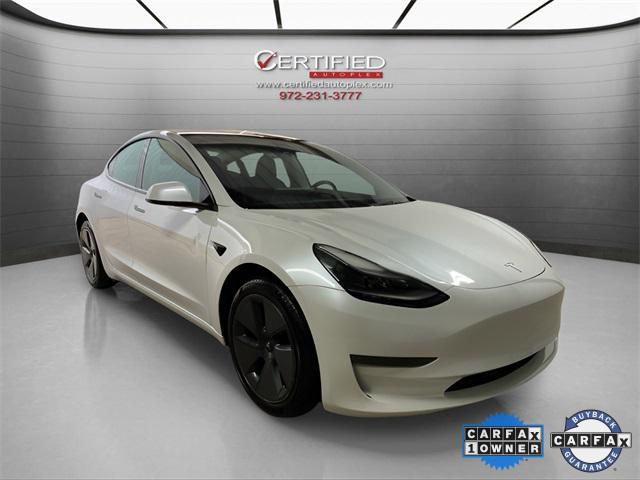 used 2023 Tesla Model 3 car, priced at $26,496