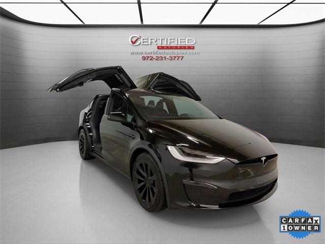 used 2022 Tesla Model X car, priced at $56,996