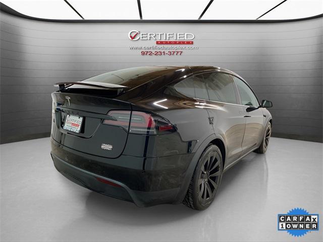 used 2022 Tesla Model X car, priced at $56,996