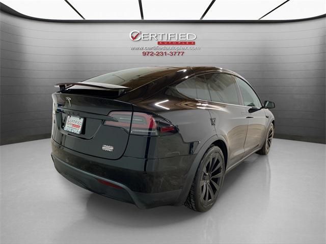used 2022 Tesla Model X car, priced at $56,996