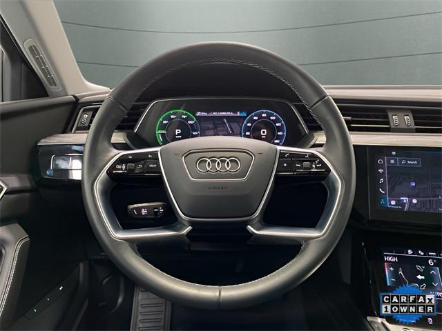 used 2024 Audi Q8 e-tron car, priced at $51,996