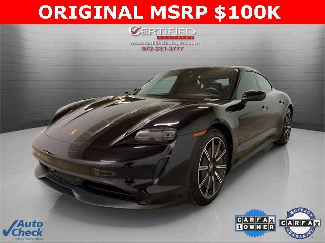 used 2022 Porsche Taycan car, priced at $55,996