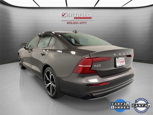 used 2024 Volvo S60 car, priced at $27,996