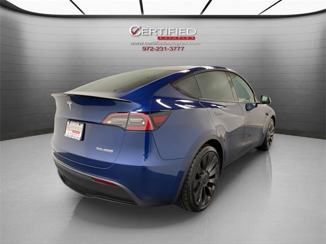 used 2022 Tesla Model Y car, priced at $34,596