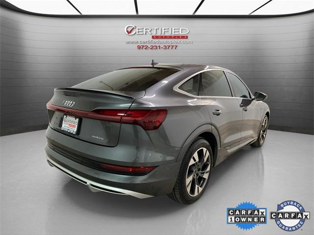 used 2022 Audi e-tron Sportback car, priced at $33,996