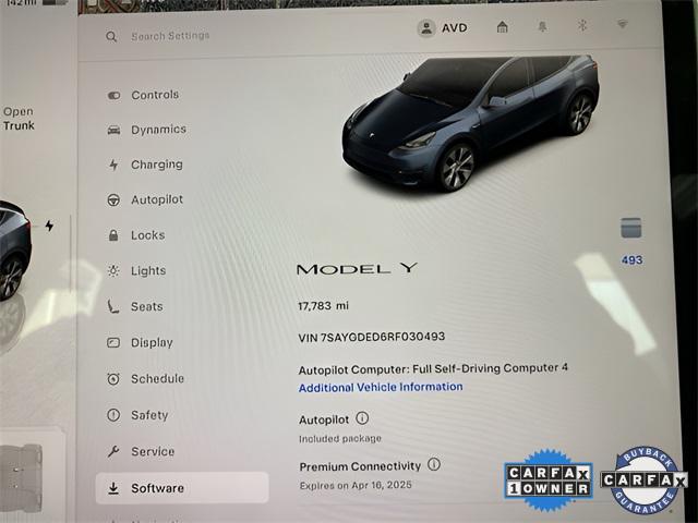 used 2024 Tesla Model Y car, priced at $32,996