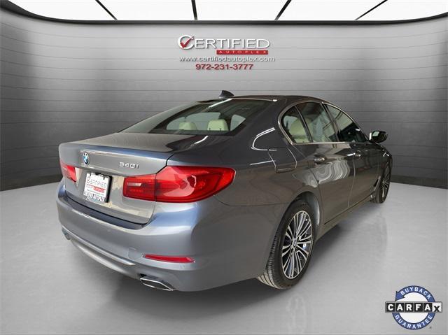 used 2018 BMW 540 car, priced at $21,496