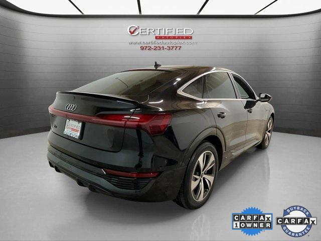 used 2024 Audi Q8 e-tron car, priced at $51,996