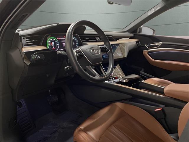used 2024 Audi Q8 e-tron car, priced at $48,996