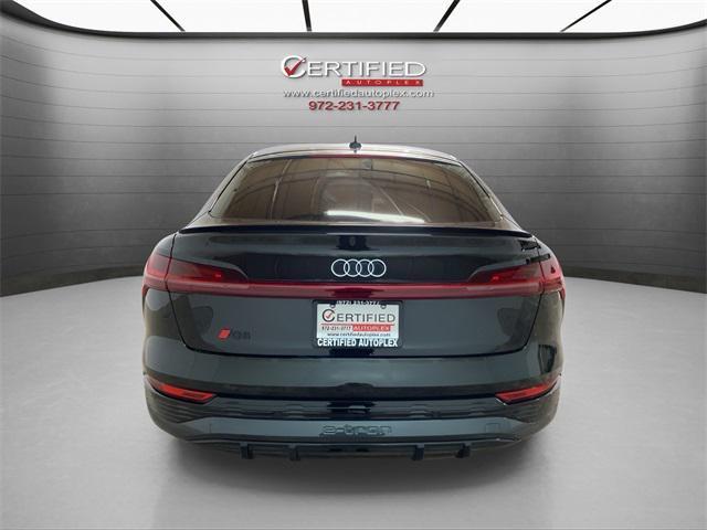 used 2024 Audi Q8 e-tron car, priced at $48,996