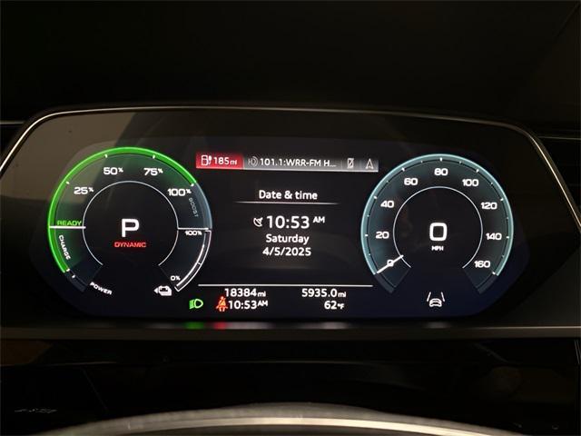 used 2024 Audi Q8 e-tron car, priced at $48,996