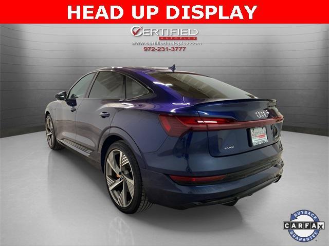 used 2022 Audi e-tron Sportback car, priced at $33,596