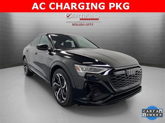 used 2024 Audi Q8 e-tron car, priced at $49,996