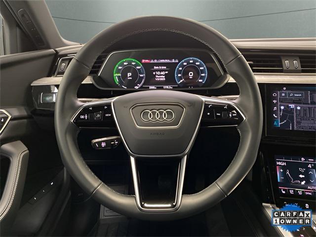 used 2024 Audi Q8 e-tron car, priced at $49,996