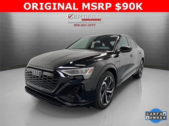 used 2024 Audi Q8 e-tron car, priced at $49,996