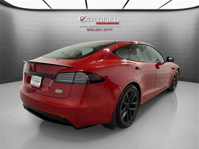 used 2022 Tesla Model S car, priced at $53,596