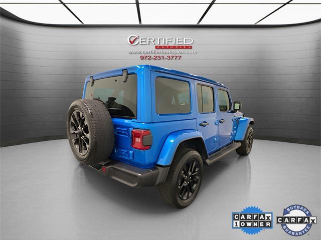 used 2021 Jeep Wrangler Unlimited 4xe car, priced at $31,996