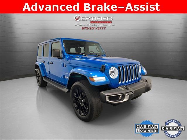 used 2021 Jeep Wrangler Unlimited 4xe car, priced at $31,996