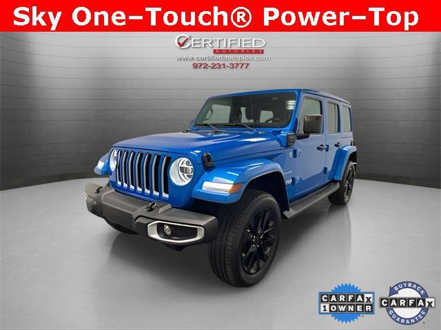 used 2021 Jeep Wrangler Unlimited 4xe car, priced at $31,996