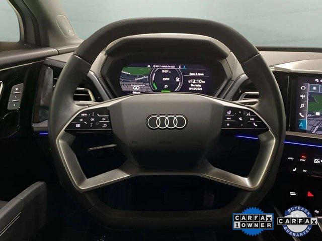 used 2023 Audi Q4 e-tron car, priced at $27,996