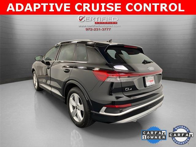 used 2024 Audi Q4 e-tron car, priced at $39,996
