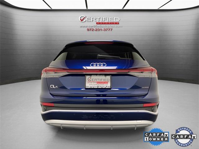 used 2024 Audi Q4 e-tron car, priced at $41,996