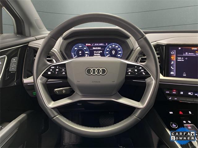 used 2023 Audi Q4 e-tron car, priced at $31,996