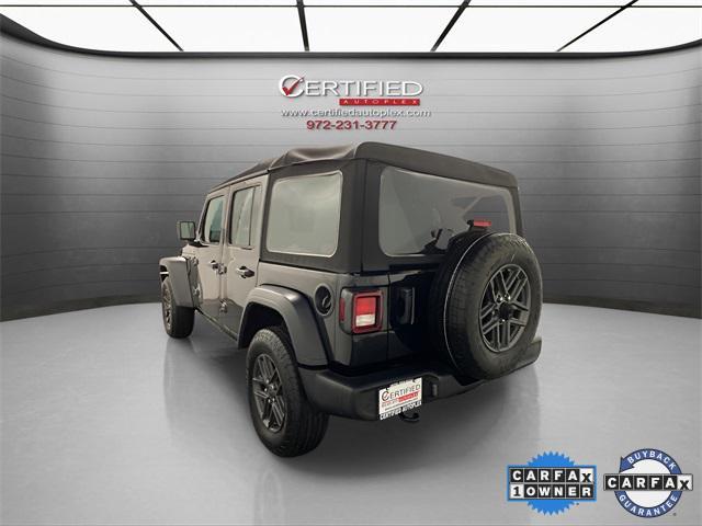 used 2024 Jeep Wrangler car, priced at $35,496