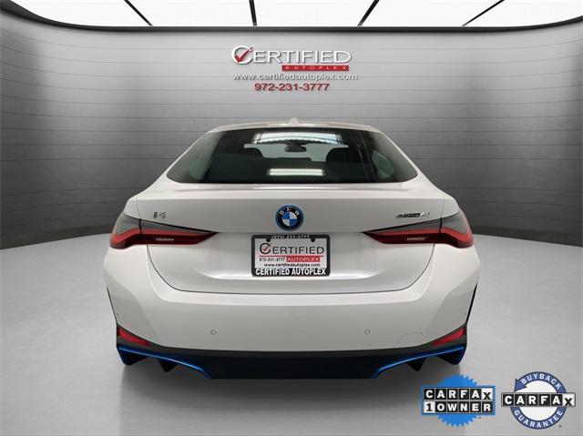 used 2024 BMW i4 Gran Coupe car, priced at $40,996