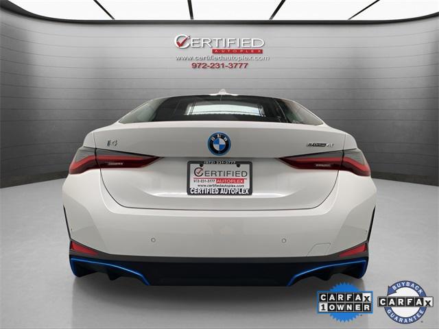 used 2024 BMW i4 Gran Coupe car, priced at $40,996