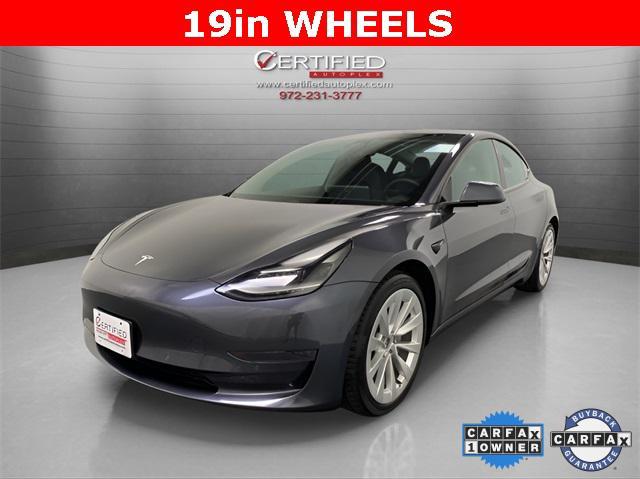 used 2021 Tesla Model 3 car, priced at $24,596