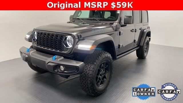 used 2024 Jeep Wrangler 4xe car, priced at $45,496